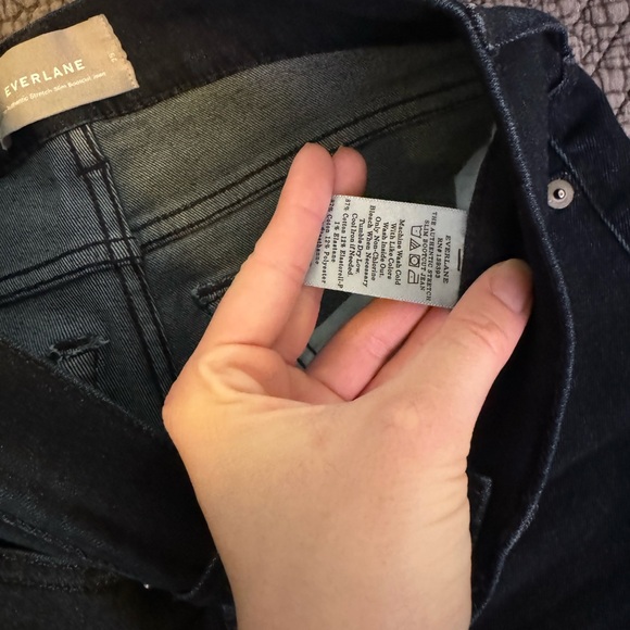 Everlane Kick Crop Jean / Slim Boot Cut Jean - Picture 4 of 4